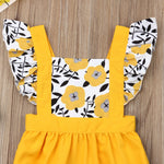 Load image into Gallery viewer, Yellow Poppy Romper
